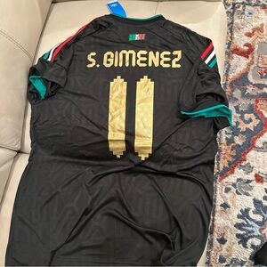 Mexico 🇲🇽 SANTI GIMÉNEZ #11 Special  Edition Soccer Jersey FITS 2XL